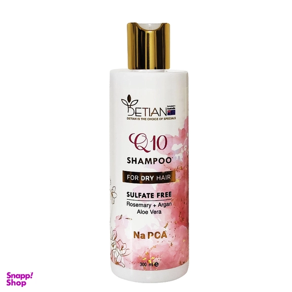 دتیان شامپو موی چرب حاوی Q10 حجم 300 میلی لیتر