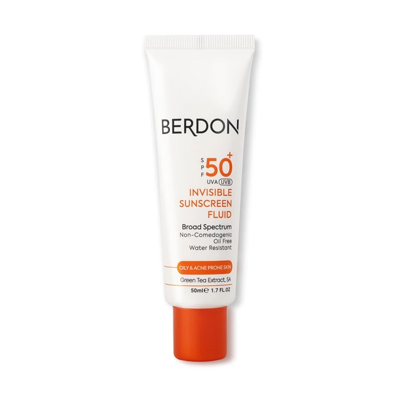 کرم ضد آفتاب بی رنگ بردون (پوست چرب و آکنه دار) (SPF50) (50 میلی لیتر)