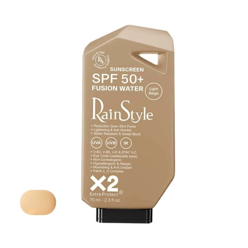 کرم ضد آفتاب رنگ بژ روشن رین استایل (انواع پوست) (SPF50) (70 میلی لیتر)