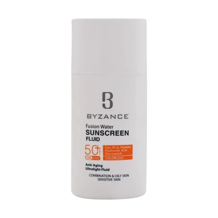 کرم ضد آفتاب فیوژن واتر بیزانس (پوست مختلط تا چرب) (SPF50) (50 میلی لیتر)