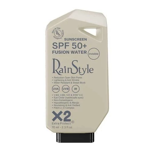 کرم ضدآفتاب بی رنگ رین استایل (پوست حساس) (SPF50) (70 میلی لیتر)