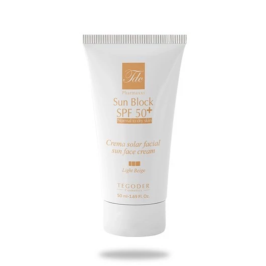 ضد آفتاب بژ روشن تگودر (پوست خشک ، نرمال و خشک) (SPF50) (50 میلی لیتر)