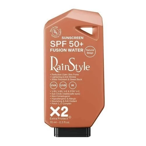 کرم ضد آفتاب رنگ بژ طبیعی رین استایل (انواع پوست) (SPF50) (70 میلی لیتر)