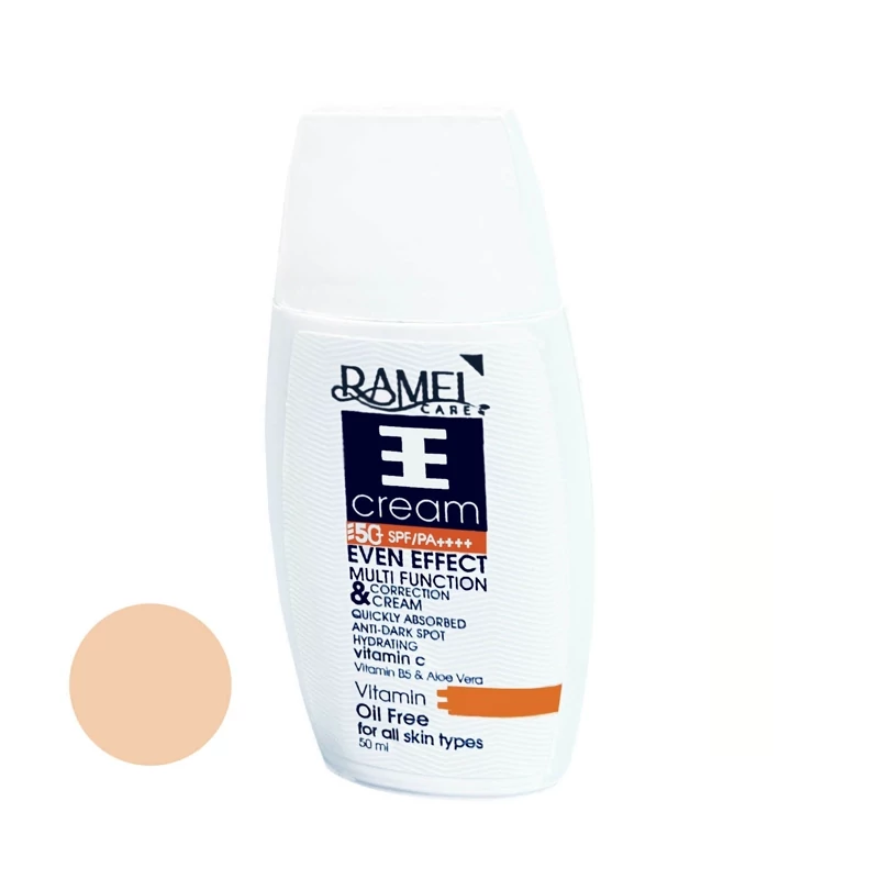 کرم ضد آفتاب رنگ روشن 01 رامل (انواع پوست) (50 میلی لیتر) (SPF50)