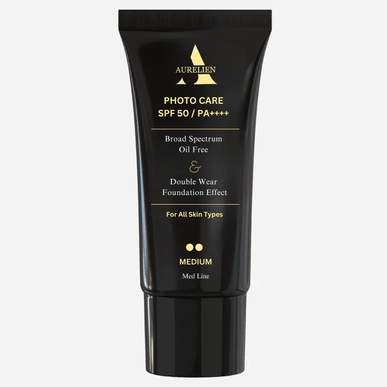 کرم ضد آفتاب فاقد چربی اورلین (رنگ طبیعی مدیوم) (SPF50) (40 میلی لیتر)